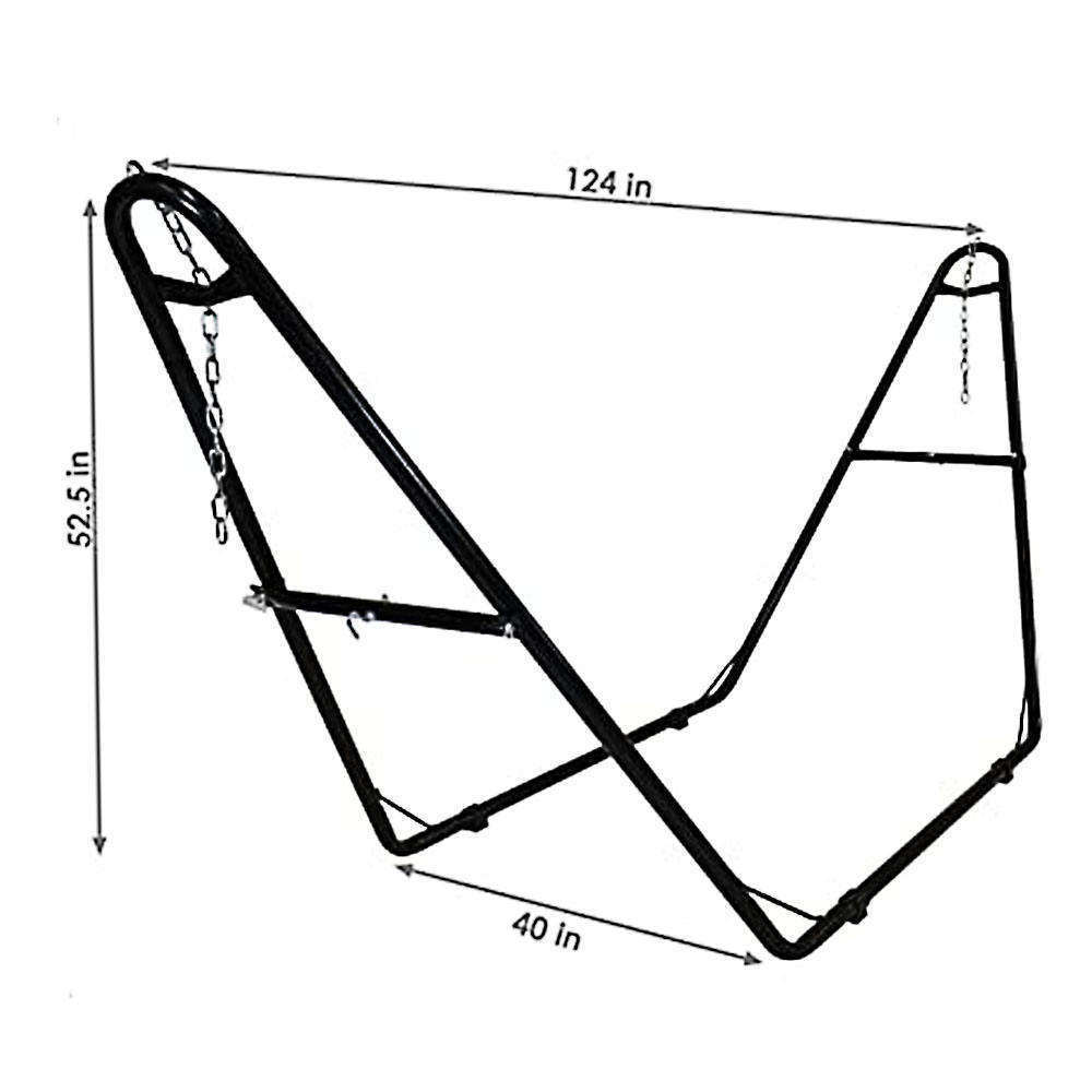 Classic Style High quality Hammock chair stand lawn chair stainless steel iron pipe hammock stand