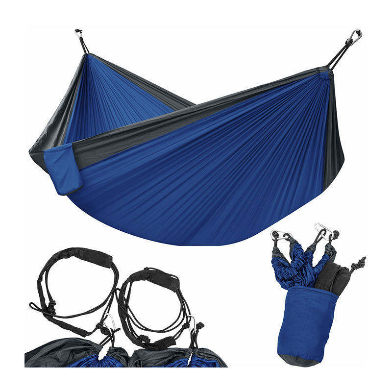 Outside Camping Nylon parachute Hammock bed Portable Double person swing hammock