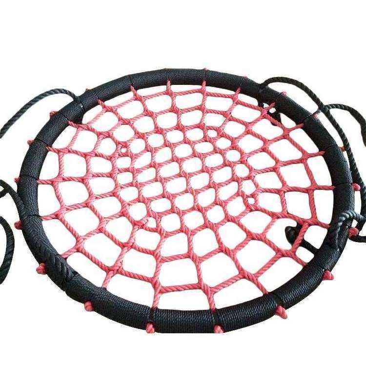 Spider Web Saucer Swing 40 inch for Tree Kids with Steel Frame