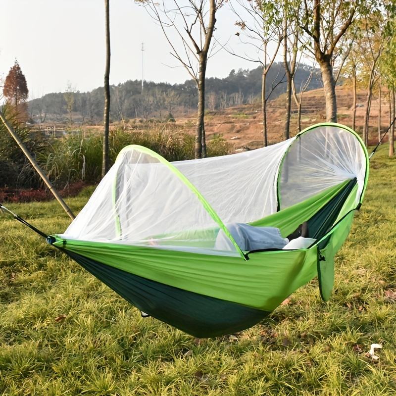 Portable hammock tent camping waterproof Parachute Camping Hammock with Mosquito Net Cover