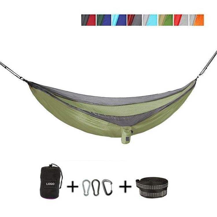 DIY Hammock Set Custom Comfortable Premium Nylon Outdoor Portable Hitch Camping Hammock