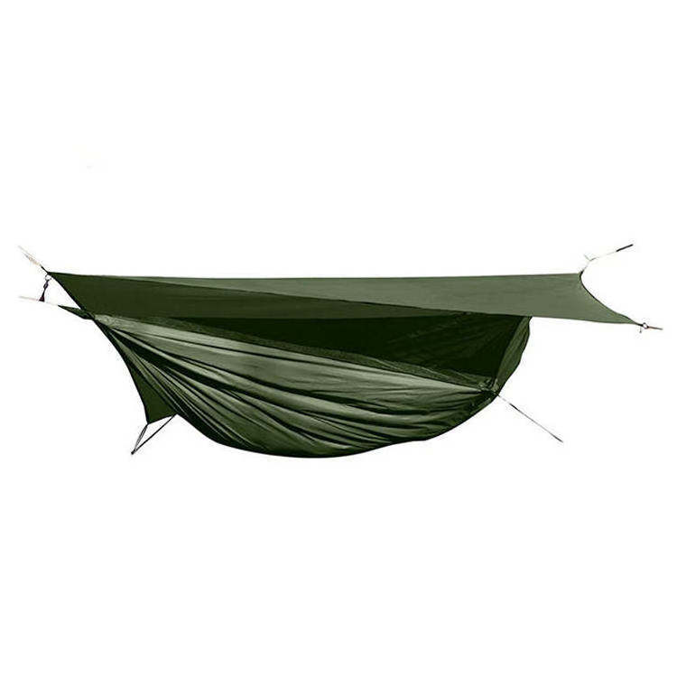 Portable Camping Hammock Set Single Double Hammock Insect Net Shade Tent