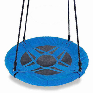 40" Large Saucer Swing Outdoor Tree Swing Steel Frame Waterproof tree saucer swing