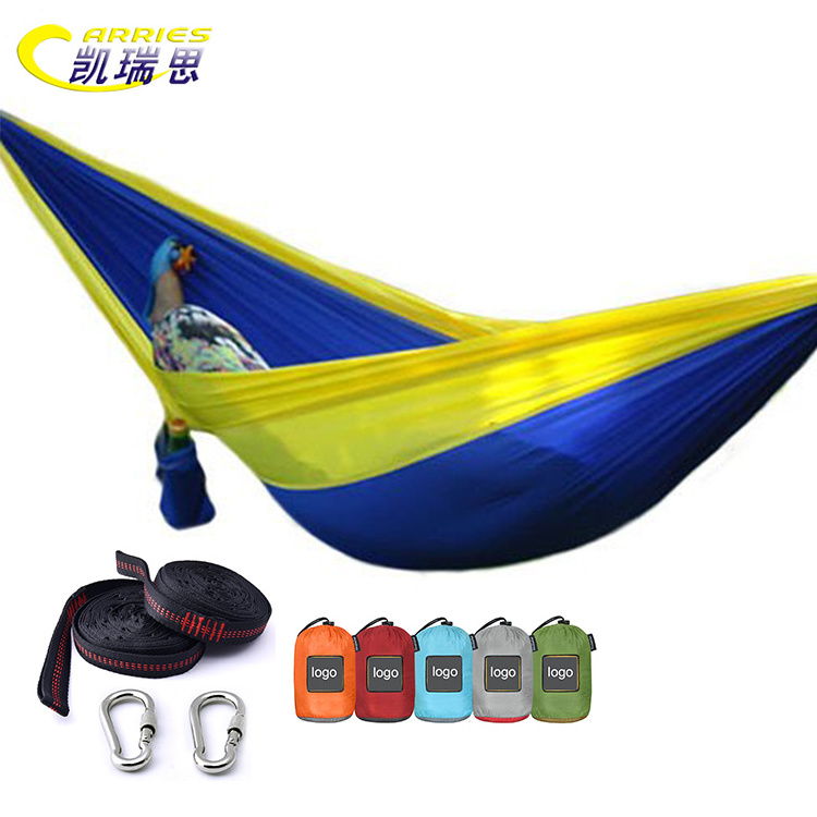 Durability Ultralight Eno Camping Hammocks With Tree Straps Travel Two Sizes Nylon Parachute Hammock