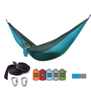 Durability Ultralight Eno Camping Hammocks With Tree Straps Travel Two Sizes Nylon Parachute Hammock