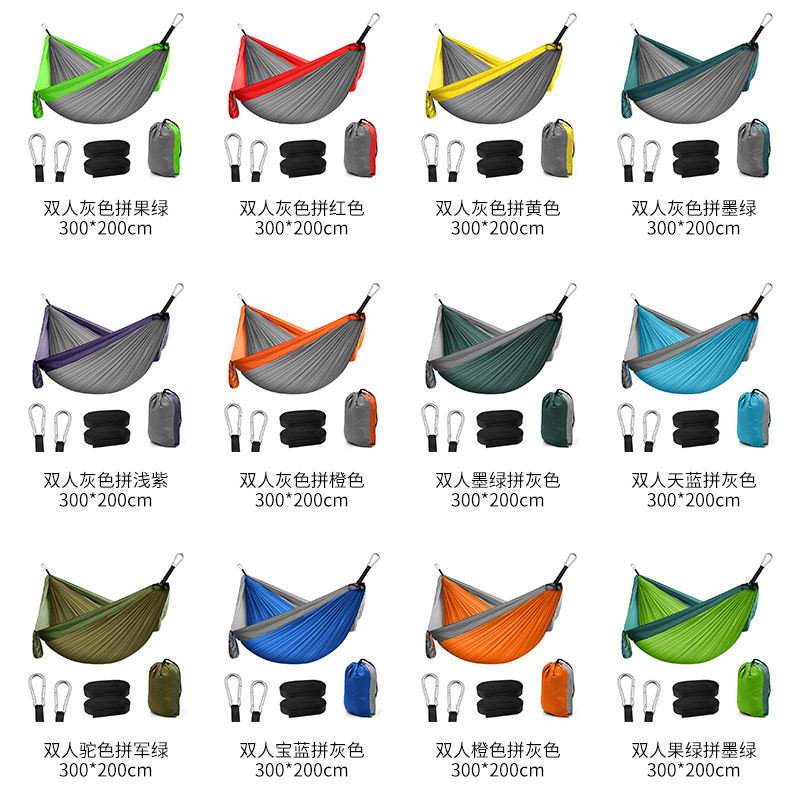 High Quality Portable Sleeping Portable Outdoor Camping Hammock