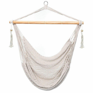 Hammock Chair Swing for Patio, Porch, Bedroom, Backyard, Indoor or Outdoor