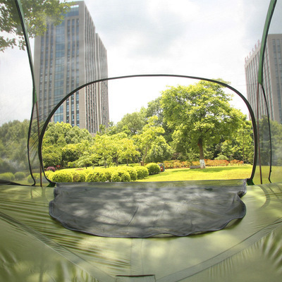 Self-driving Camping Double Layer Teanta Hammock Mosquito Net Off the Ground Tree Hanging Tent