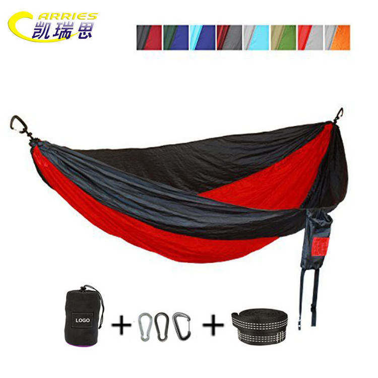 Outdoor Nylon Portable Folding Tree Strap Hiking Hanging Belt Hammock for Camping