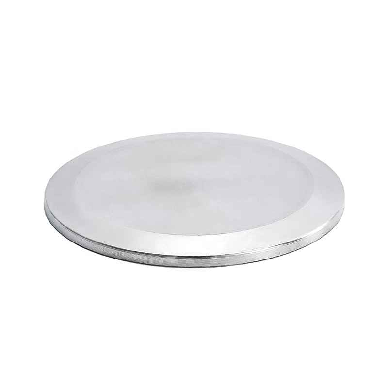 Stainless steel 304 316 sanitary grade blind plate Tri-clamp type mirror polished blind flange