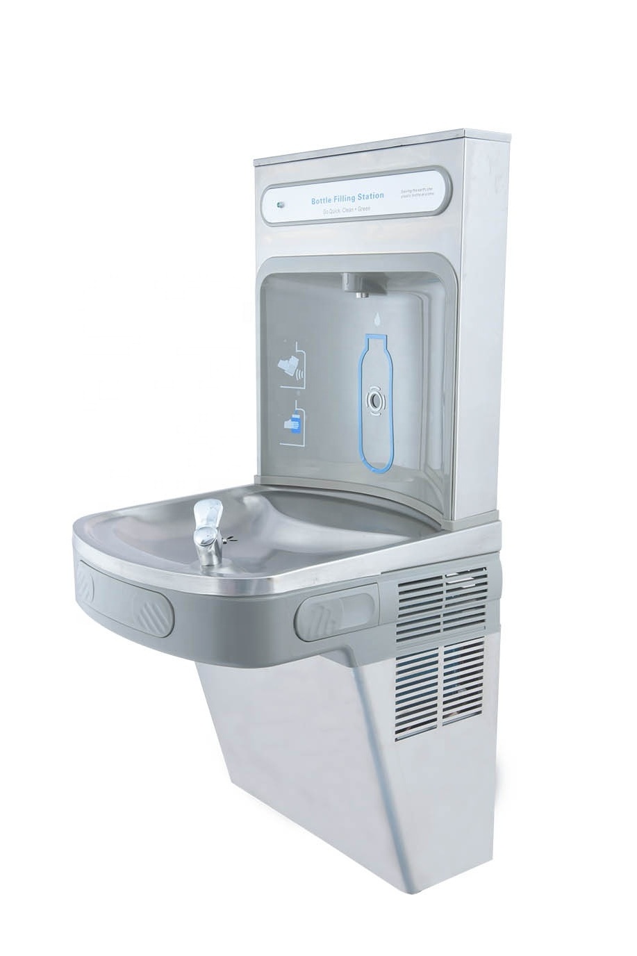 outdoor wall mounted drinking water  fountain stainless steel water dispenser