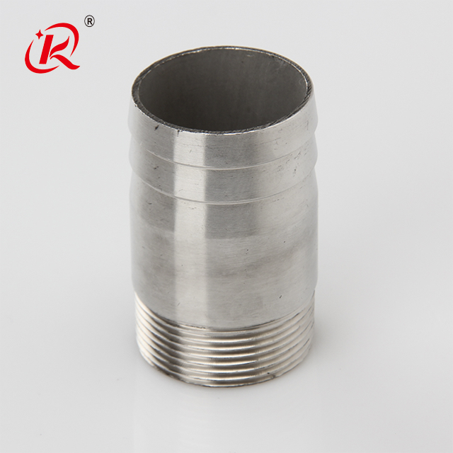 304 stainless steel skin pipe joint/pagoda hose joint/round pipe threaded leather pipe joints/plumbing accessories