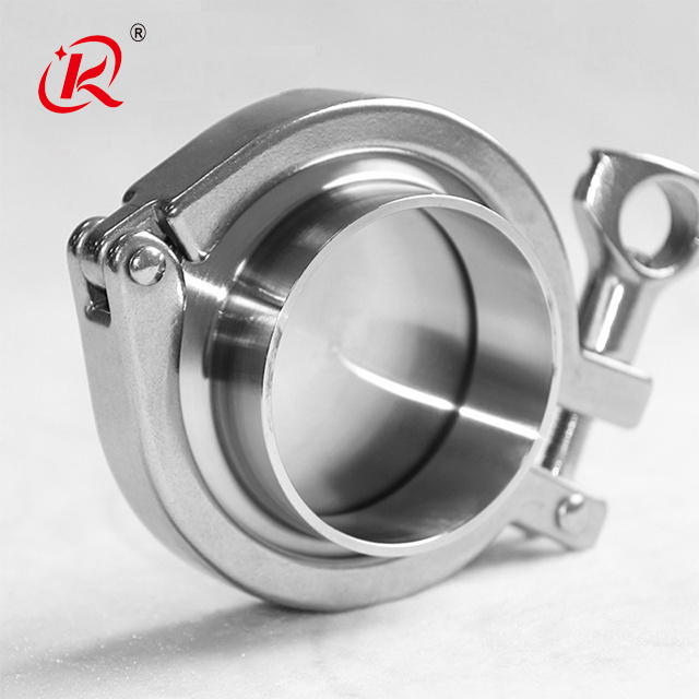 KQ Stainless Steel Pipe tri Clamp End Blind Cap