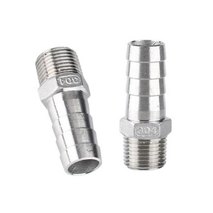 KQ wenzhou factory stainless steel hexagonal male threaded nipple