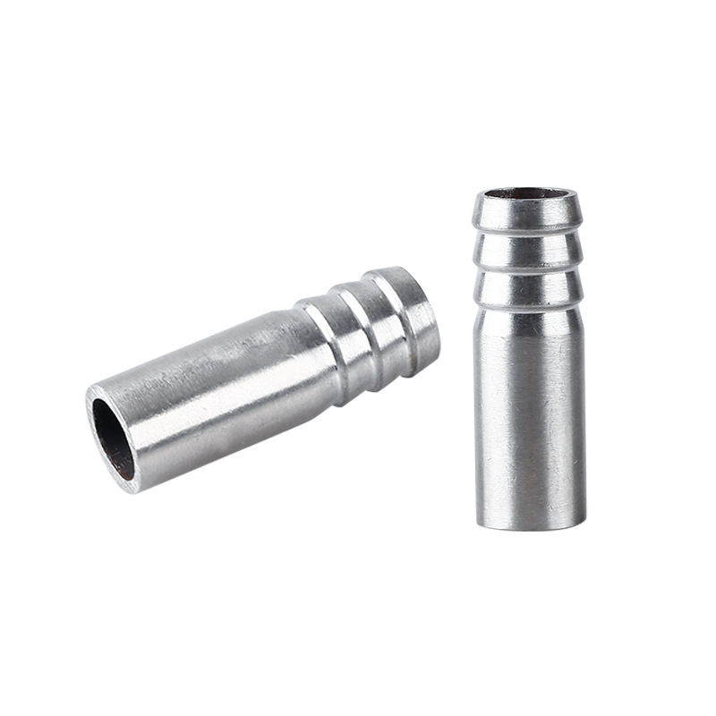 KQ Sanitary 304 316L industrial stainless steel hose barb ferrule adapter