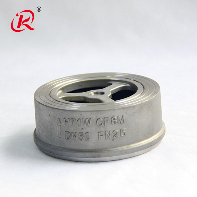 KQ industry SS304 201 high quality H71 Wafer lift Type Single Plate Check Valve