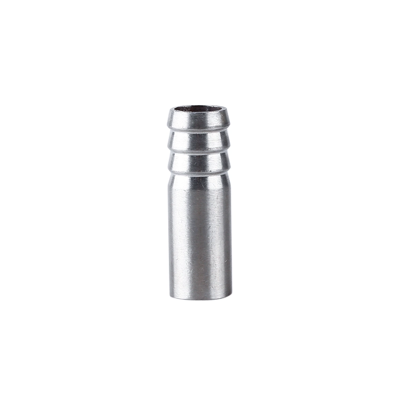 KQ Sanitary 304 316L industrial stainless steel hose barb ferrule adapter