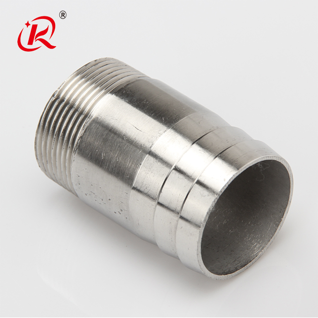 304 stainless steel skin pipe joint/pagoda hose joint/round pipe threaded leather pipe joints/plumbing accessories