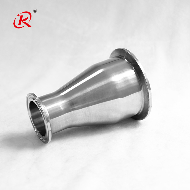 High quality Custom made SS 304 316L Sanitary pipe fitting Tri clamp pipe stainless steel Concentric Reducer