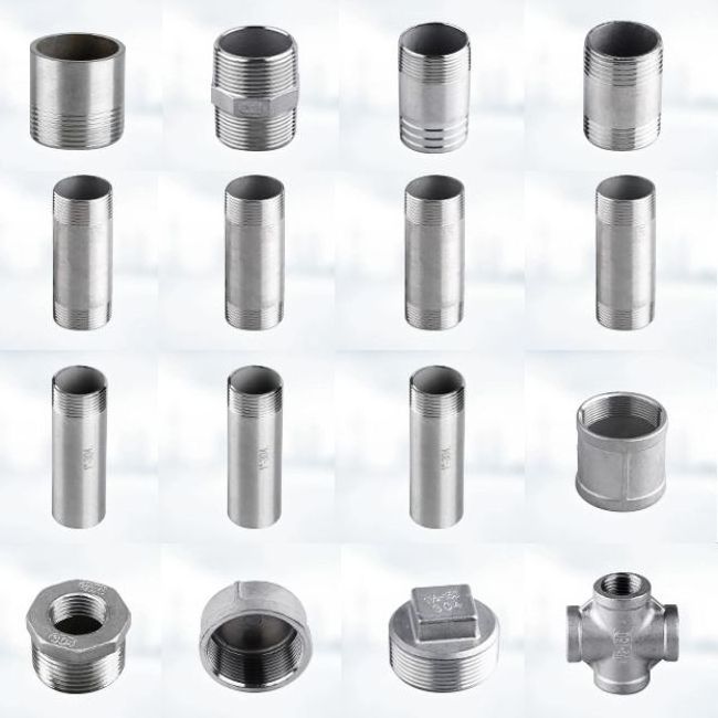 SS304 Top quality sanitary stainless steel welding anticorrosion tee elbow adapters coupling tri clamp 4 way cross pipe fitting