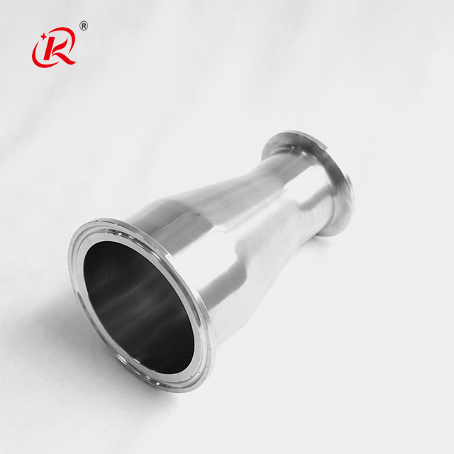 High quality Custom made SS 304 316L Sanitary pipe fitting Tri clamp pipe stainless steel Concentric Reducer