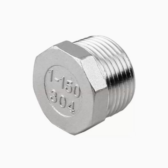 KQ Hexagonal stainless steel 304 hex male thread plug