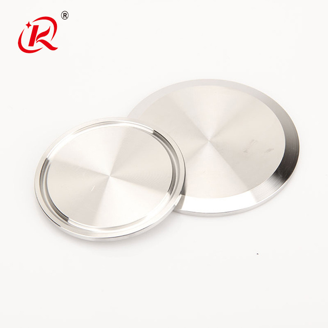 KQ good quality low price Blind Stainless Steel Pipe Clamp Sanitary End Cap