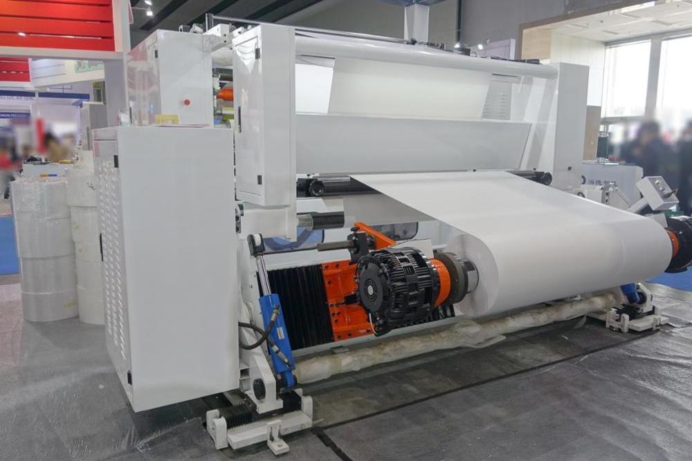 KSFQ-G High Speed Automatic Jumbo Roll Self Adhesive Paper Slitting Machine