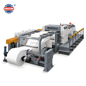 KSM-1400 High Precision Double Knife Roll Paper Cutting Machine