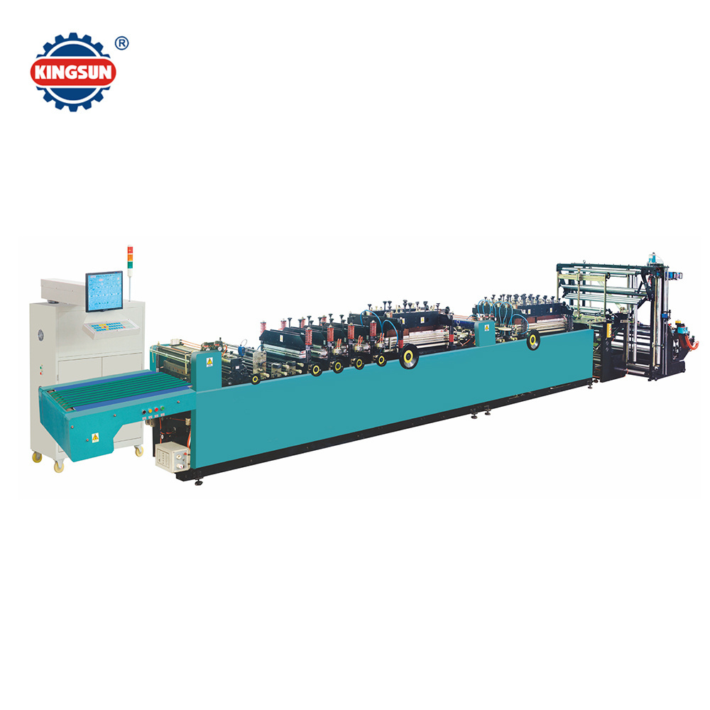 High Speed Four Side Seal Plastic Bag Making Machine