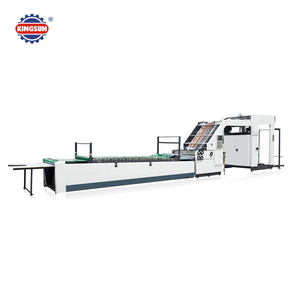 KCS Series High Speed Corrugated Board Cardboard Paper Automatic Flute Laminating Machine