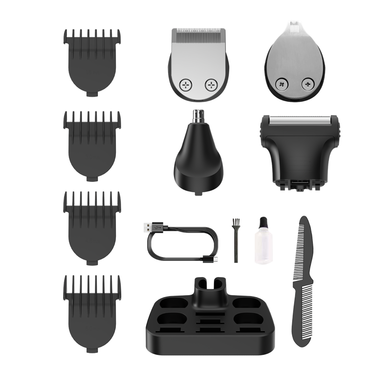 clippers and trimmer set Electric Cordless Hair Clipper Kit with t9 hair trimmer lcd display waterproof Beards Hair Scissors