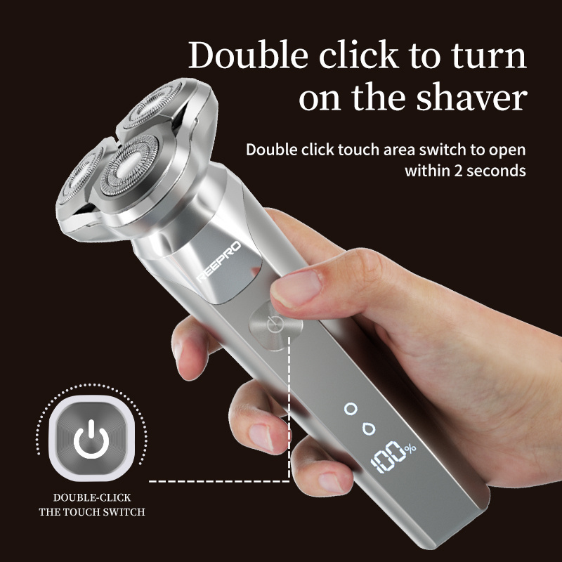 2024 High Quality Mini Rechargeable Electric Shaver USB Powered Personal Care for Men's Beard for Household Use Hot Sale