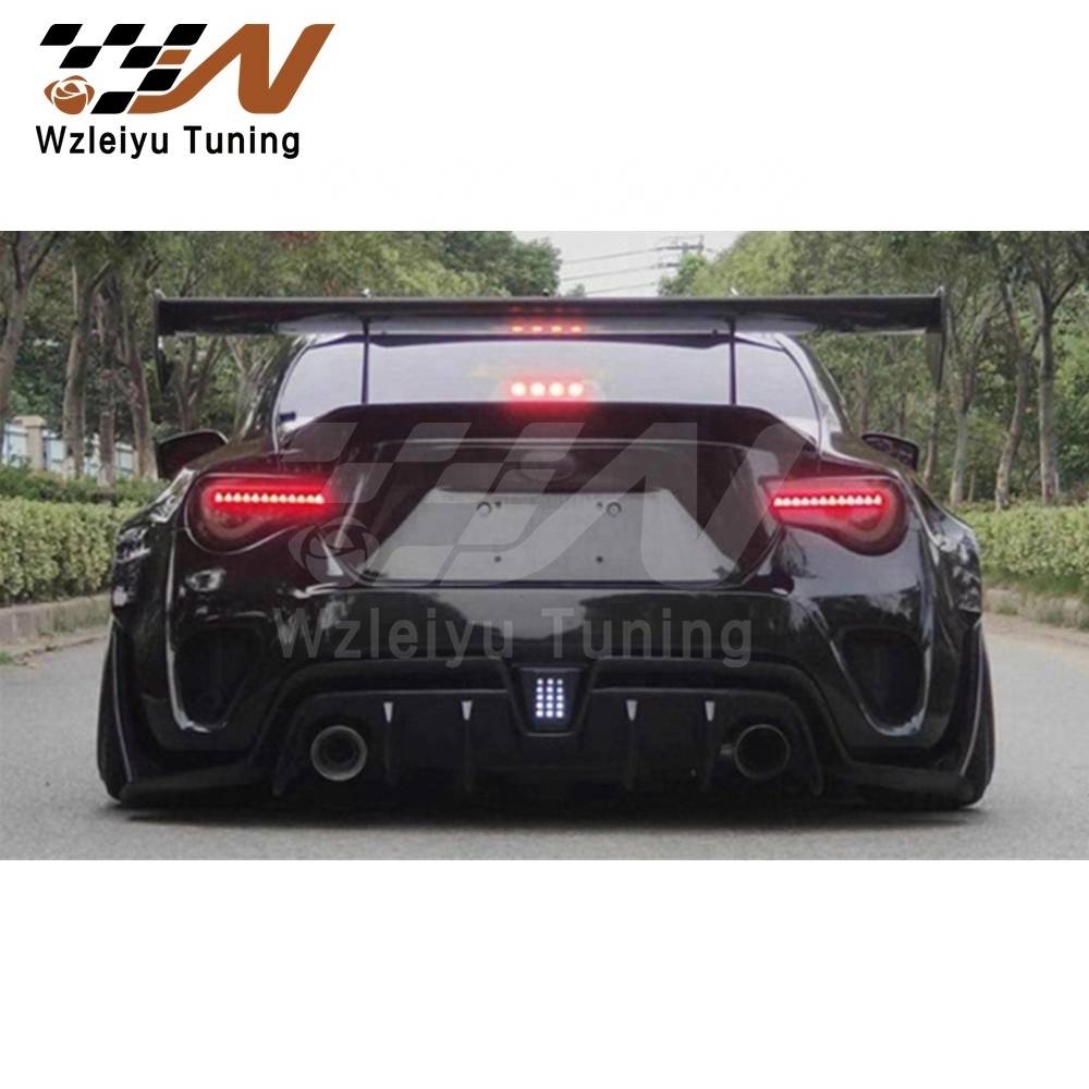 RBT Style Half Carbon Fiber Full Wide Body Kit Fit For Toyota GT86 FT86 BRZ 13-21 High Quality Fitment