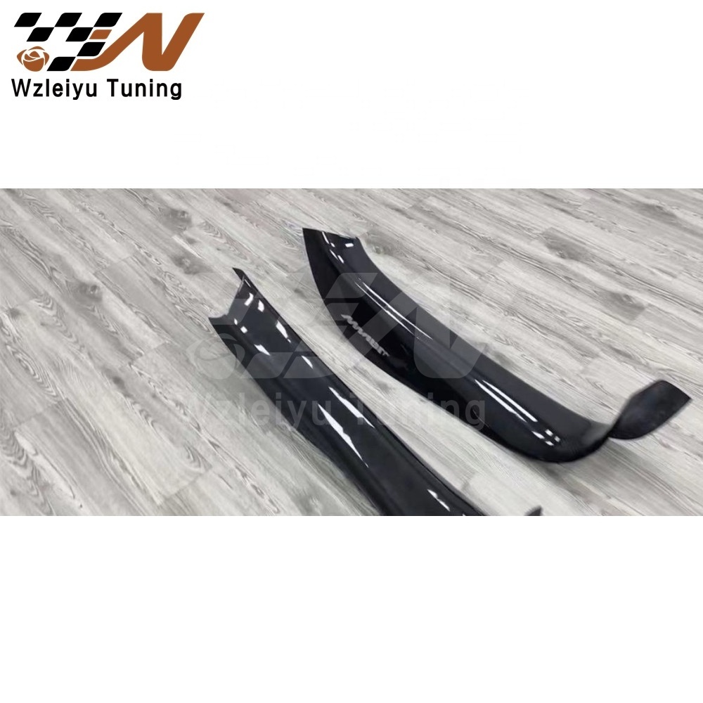 OEM Style Dry Carbon Fiber Door Sills Covers Protection Fit For Mclaren 720S High Quality Fitment