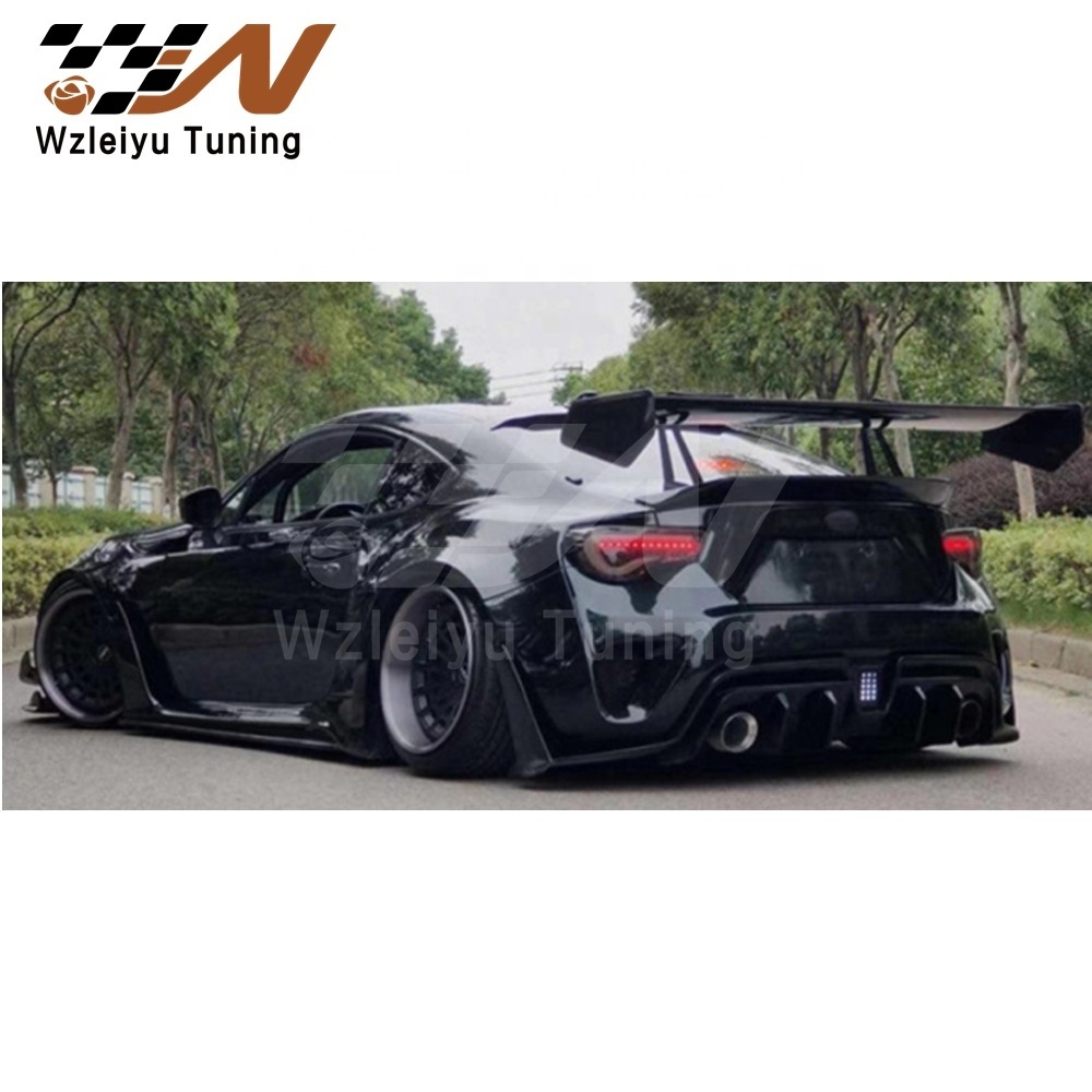 RBT Style Half Carbon Fiber Full Wide Body Kit Fit For Toyota GT86 FT86 BRZ 13-21 High Quality Fitment