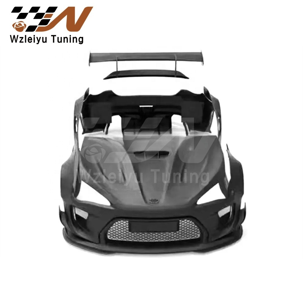 RBT Style Half Carbon Fiber Full Wide Body Kit Fit For Toyota GT86 FT86 BRZ 13-21 High Quality Fitment