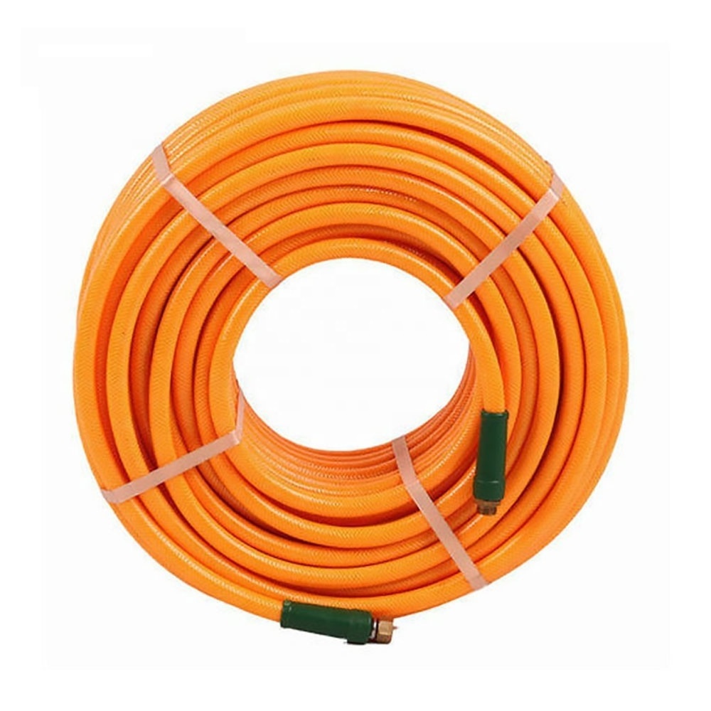 ISO3821 Flexible Orange 8mm PVC LPG Gas Cooker Hose