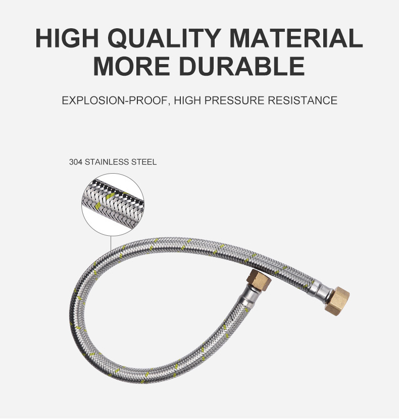 Factory Cheap Price Shower Hose Sleeve Shower Hose Gray Color Ultra flexible Replacement Metal Shower Hose