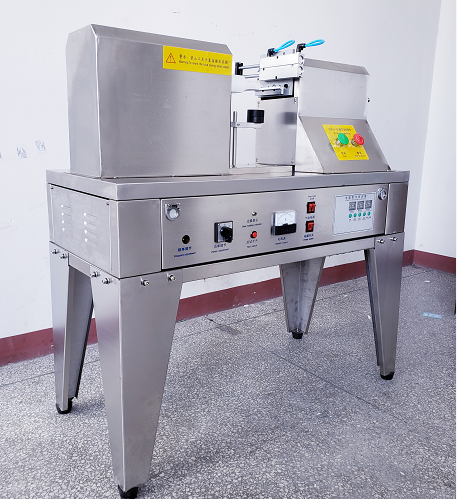 Semi-automatic ultrasonic plastic tube sealing machine