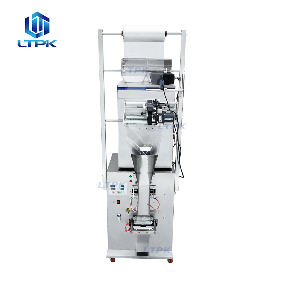 LT-BPT200B Three Heads Pack Coffee Gummies Filling Machine Pack Hopper Best Price Filling Machine Form Fill Seal Machine