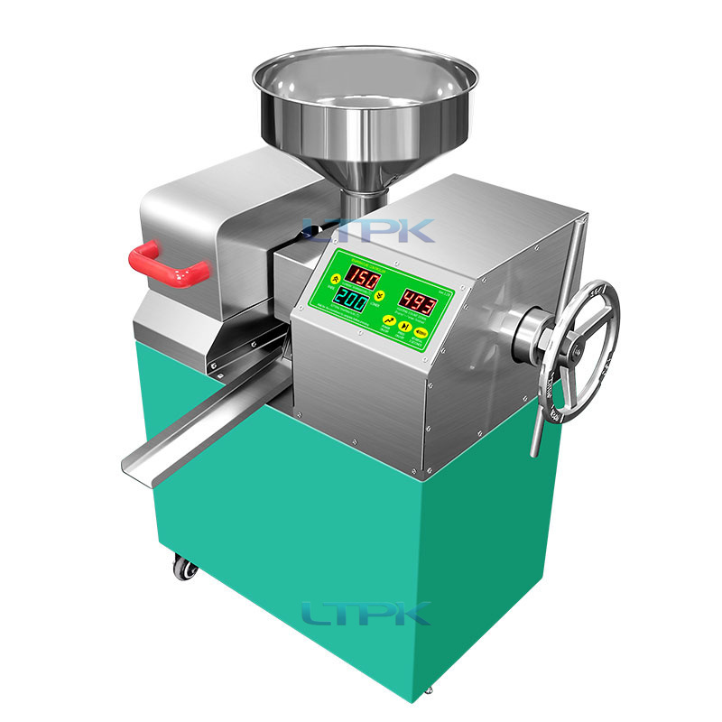 LTPK P10 Intelligent cold press small oil press in homely durable home sunflower oil press machine