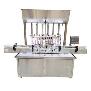 ALF6 Automatic Pharmaceutica Liquid Water Mineral Plastic Bottle Filler Fruit Juice Filling Machine