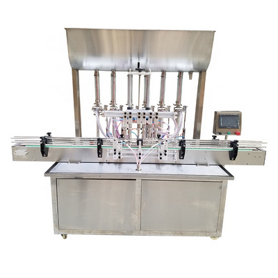 ALF6 Automatic Pharmaceutica Liquid Water Mineral Plastic Bottle Filler Fruit Juice Filling Machine