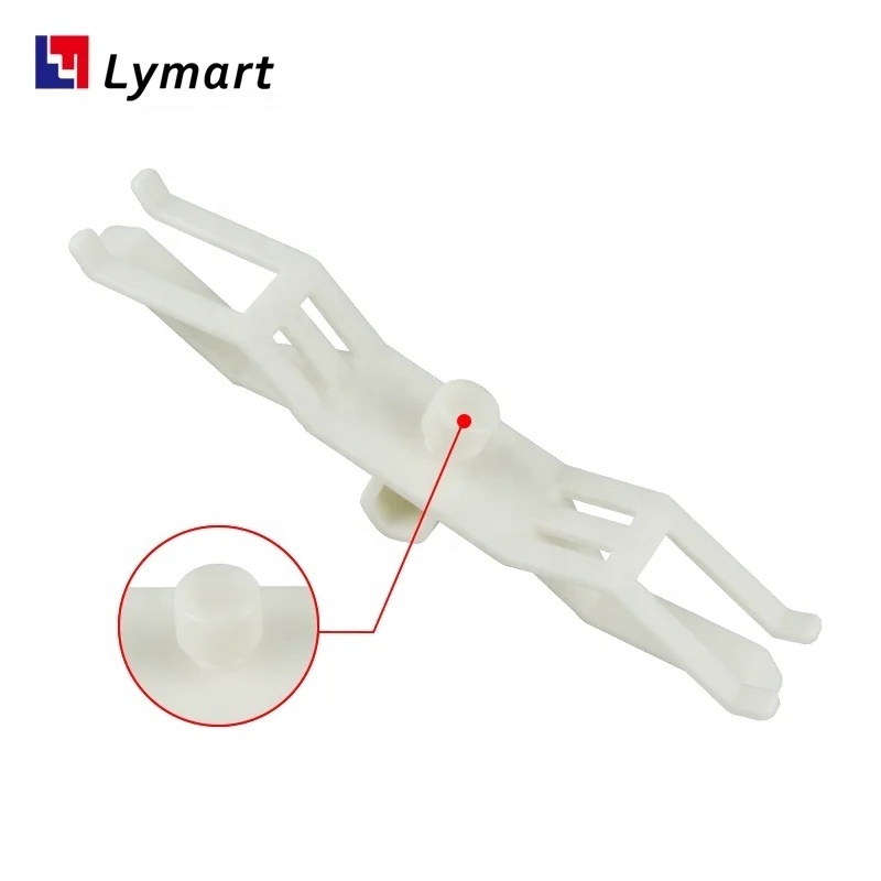 plastic white test tube lab burette clamp for chemistry