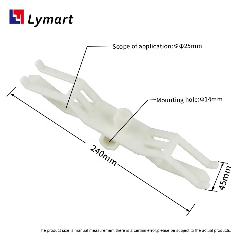 plastic white test tube lab burette clamp for chemistry