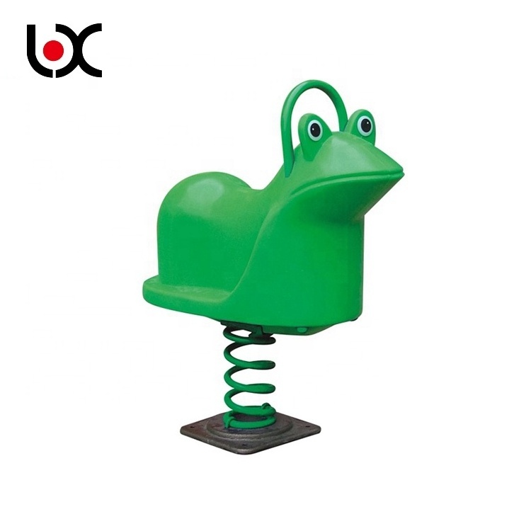 Most Popular Outdoor Plastic Children Animal Spring Rocking Horse