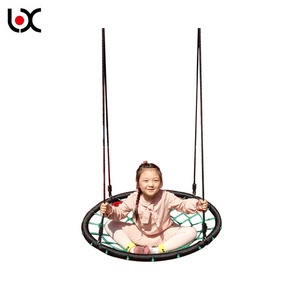 New Style Children Net Tree Hanging Swing , Round And Hammock Swing