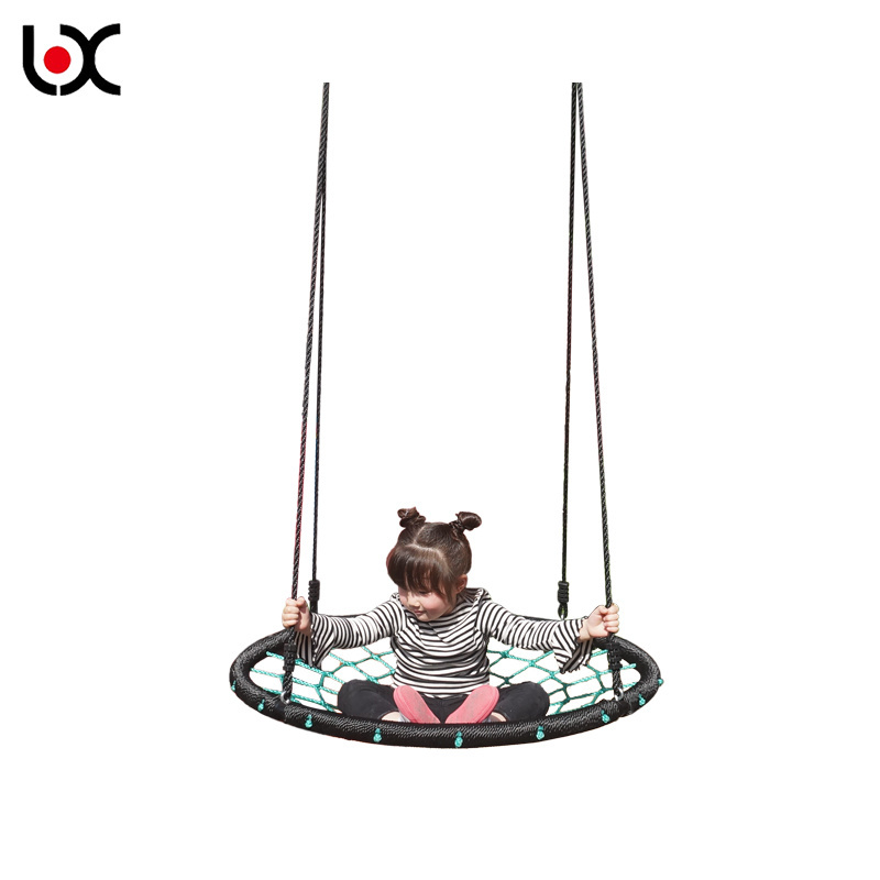 New Style Children Net Tree Hanging Swing , Round And Hammock Swing