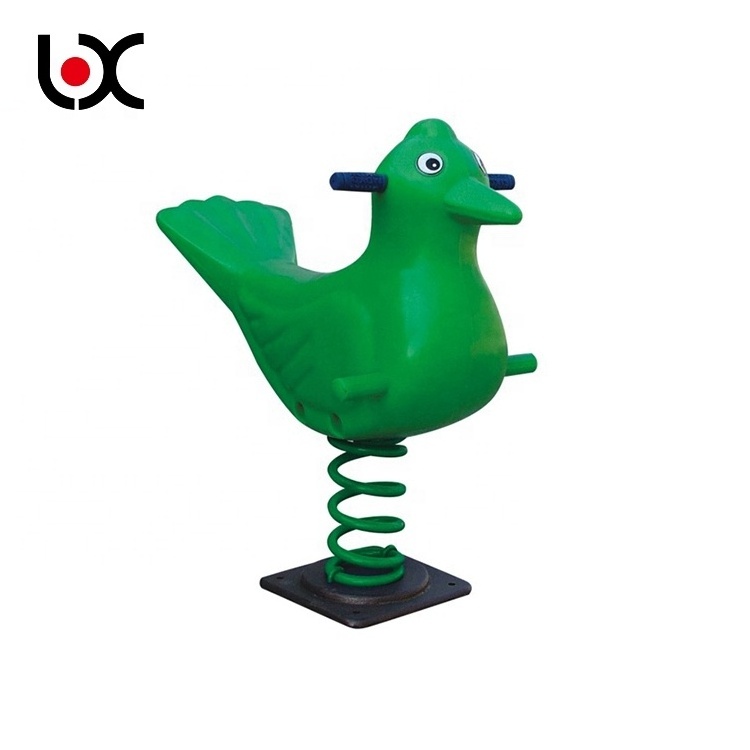 Most Popular Outdoor Plastic Children Animal Spring Rocking Horse